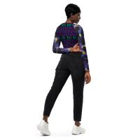 Image 4 of LONG-SLEEVE CROP TOP 