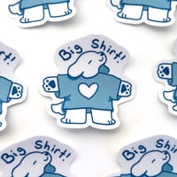 Image 3 of Big Shirt Sticker