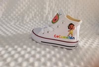 Image 8 of Cocomelon Toddler Girls Custom Canvas Shoes