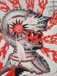 Image 3 of OSEES + Psychic Graveyard (gigposter Paris 2025)