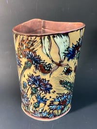 Image 2 of SECOND - “Cornflower” lustre vase