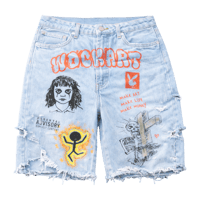 WOCKART DREAMS DENIM JORTS