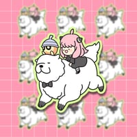 Anya & Friends Vinyl Sticker