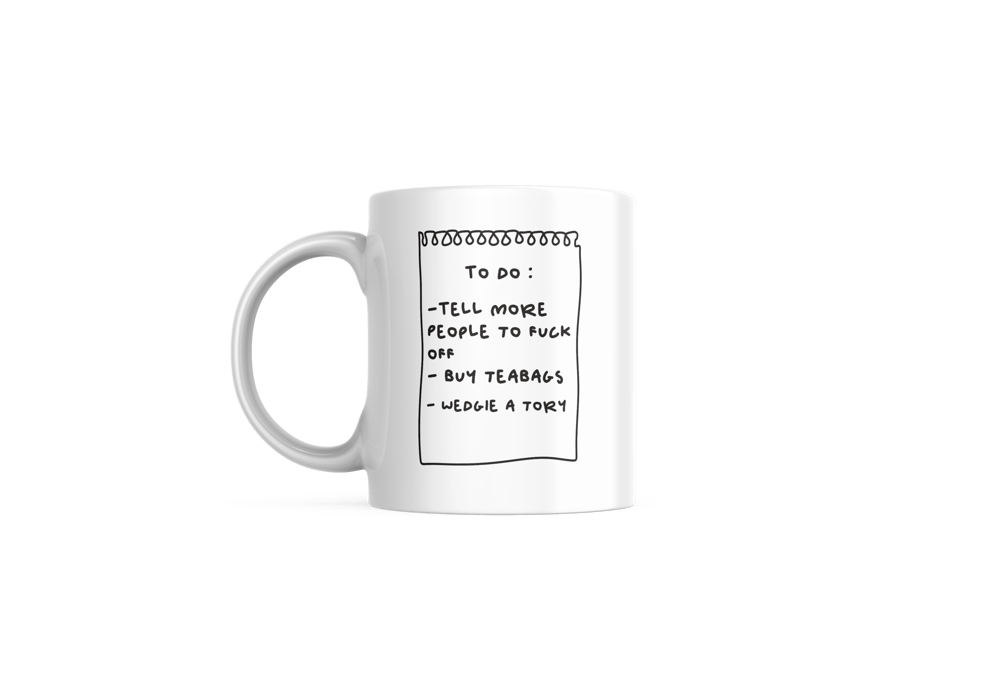 Wedgie A Tory Mug (teabags)