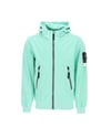 STONE ISLAND LIGHT SOFT SHELL-R e-dye TECHNOLOGY  ‘AQUA’