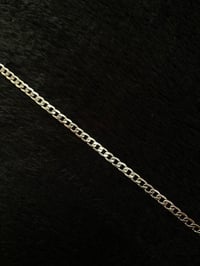 Image 2 of Silver Horn Face Chain