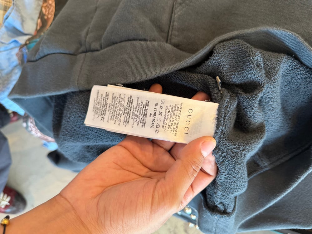 Image of Gucci Metamorphosi Studded Hoodie
