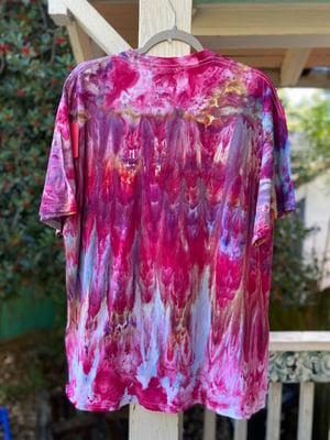 Image of XL Godzilla Be Gay Do Crime Tie Dye Shirt 7