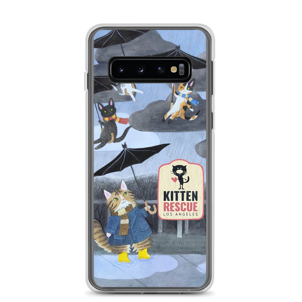 Image of "It's Raining Kittens" Samsung Case