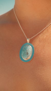 Image 2 of Large Turquoise Pendant