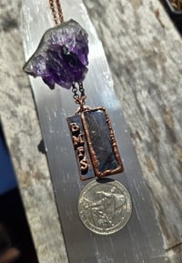 Image 2 of Electroformed BMFS necklace