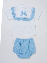 Image 2 of Bow jam pant set 