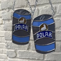 Image 4 of Stained glass seltzer suncatcher and mirror