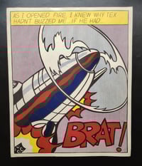 Image 2 of Roy Lichtenstein, "As I Opened Fire", signed