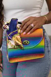 Image 1 of Blue Ombre Purse 