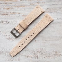 Image 1 of 20mm Corfam Style Natural Pigskin