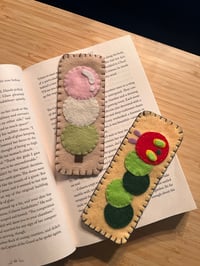 Image 2 of Felt bookmarks 🍡🐛