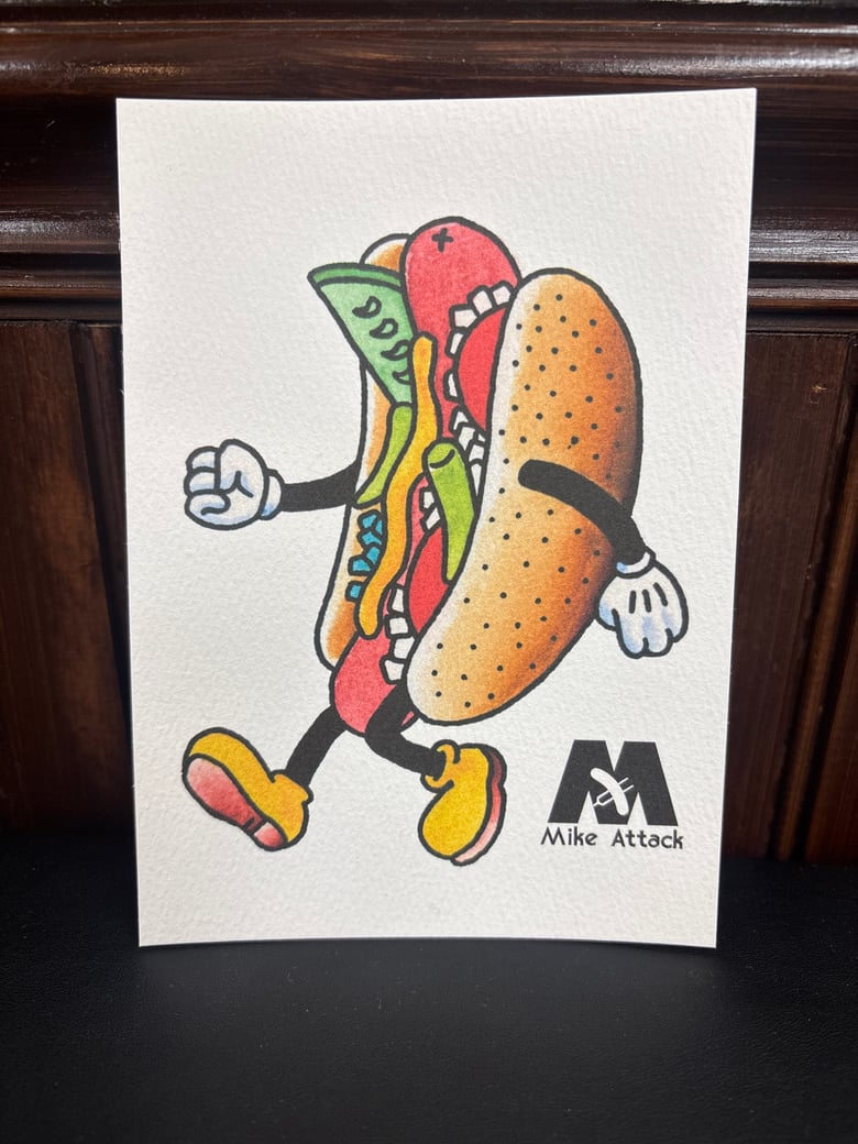 Image of Walking Chicago dog 