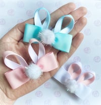 Image 2 of Easter Bunny Hair Clips