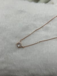 Image 1 of Gatito Rose Gold Necklace 