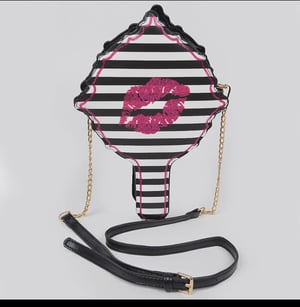 Lips Hair Brush Clutch