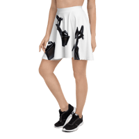 Image 3 of AP HEEL PRIDE Skater Skirt White