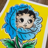 Image 3 of Betty flower ( original airbrush paintings ) 