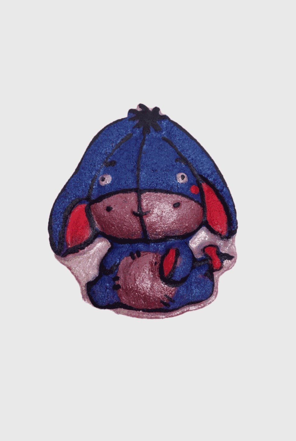 Image of Blue donkey bath bomb