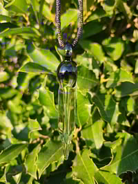 Image 3 of Smokey Grey Crystal Pendant 