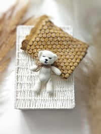 Image 2 of Knitted photoshooting cuddly toy for photoshoot | teddy bear | off white