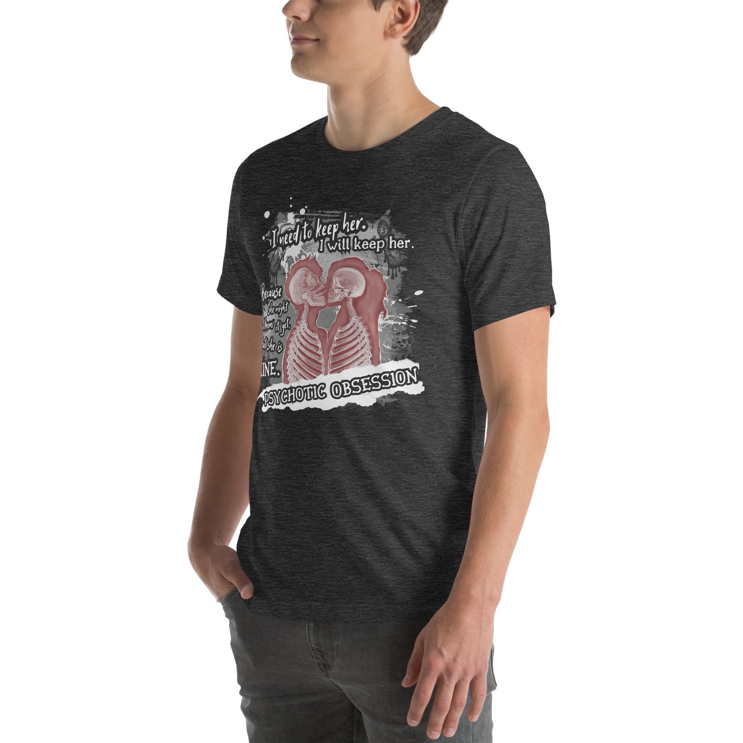 Image of Officially licensed Leigh Rivers Psychotic obsession Tobias & Aria Unisex t-shirt