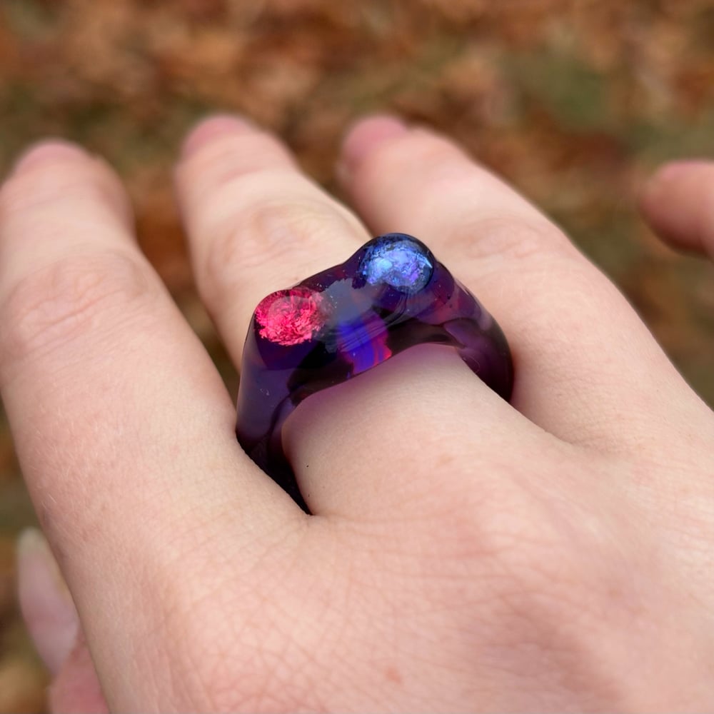 Image of matrix frog ring