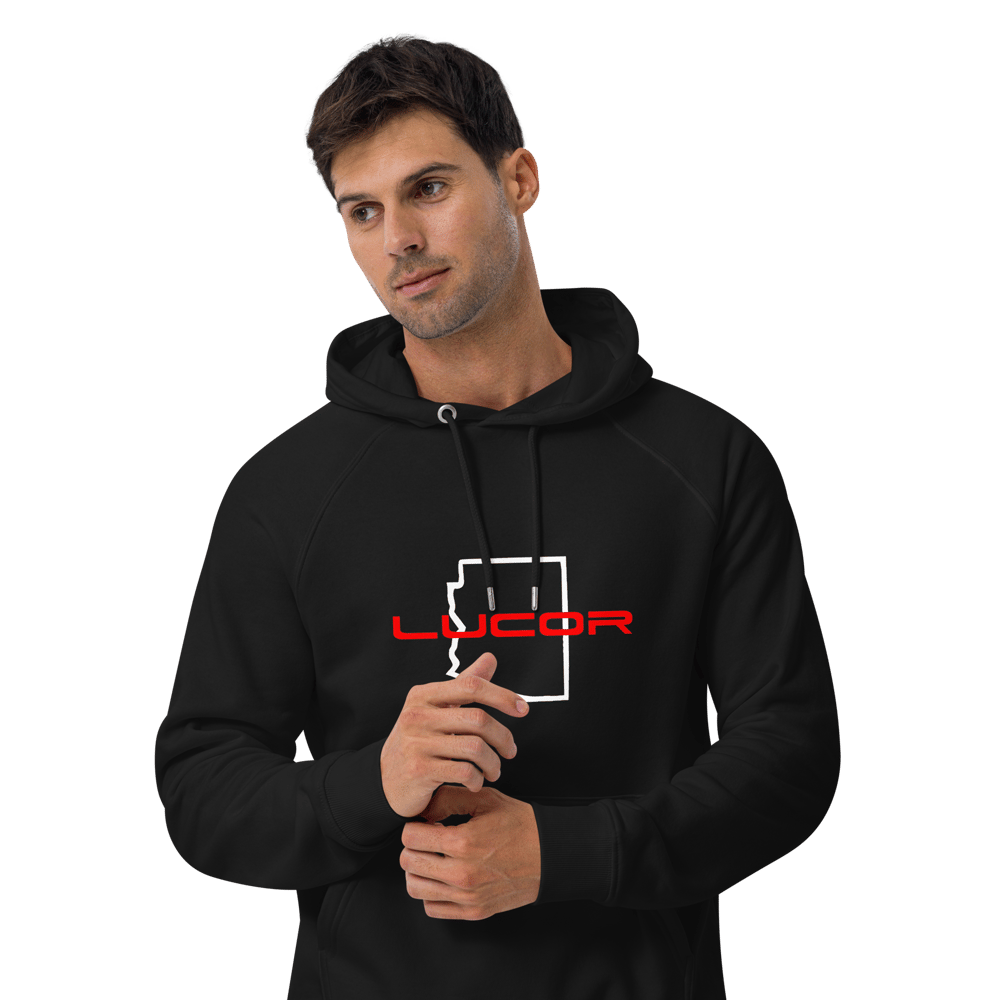 Image of Arizona Lucor Unisex eco raglan hoodie