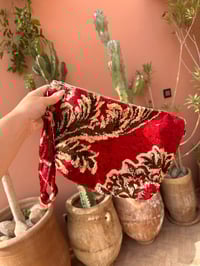 Image 2 of Orla Pouch Clutch - Red