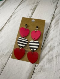 Chic heart dangles 