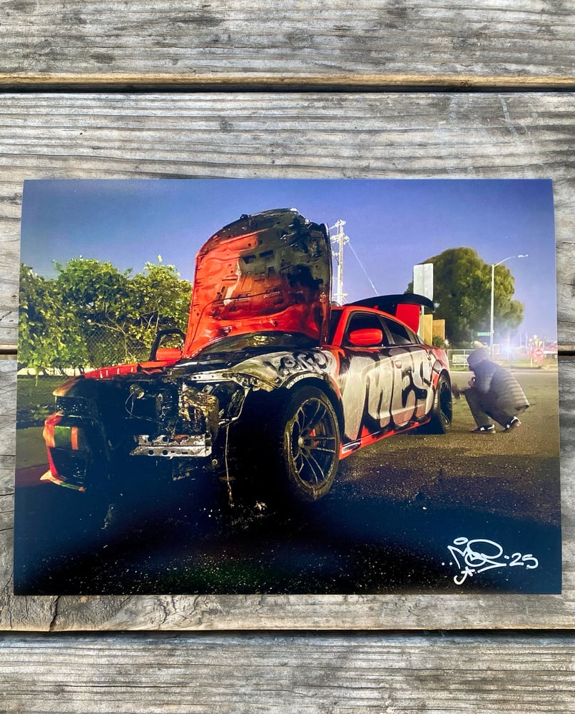 Image of Action Photo of MES painting HellCat