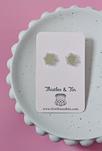 Image 2 of Snowflake Studs