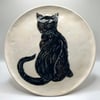 Ceramic Cat Plate