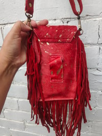 Image 3 of Fur Baby Mobile Bag RED