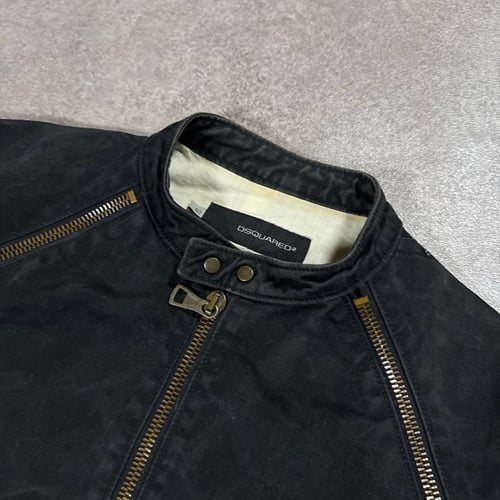 Image of Dsquared2 Biker Jacket, Size Medium