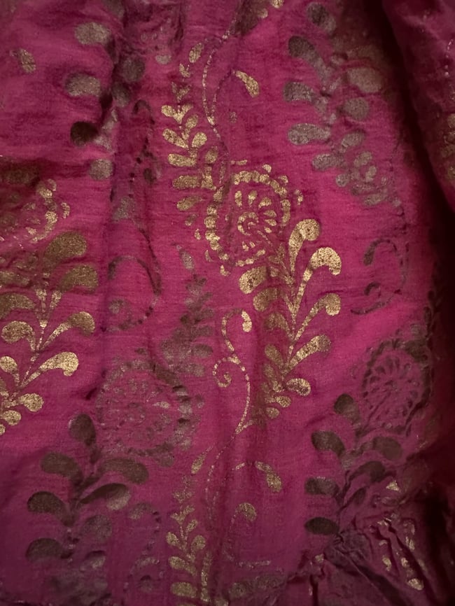 70s Indian cotton dress Monsoon London 