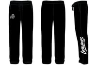 LocalHoops Graffiti Fleece Sweats - Black/White