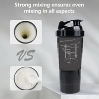 Image 7 of Protein Shake Bottle w/Compartment