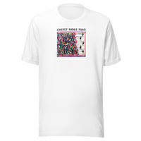 Image 2 of "ELECTRON DON"   zackey force funk white cover art t-shirt