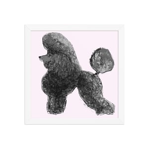 Image of POODLE FRAMED ART