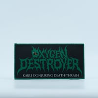 Image 3 of Oxygen Destroyer - Kaiju Conjuring Death\Thrash Oversized Woven Patch