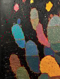 Image 4 of Color Palette - 24x32" Acrylic On Canvas