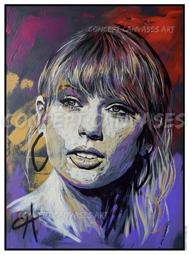 Image of ‘Taylor Swift’ A3 Print 