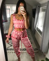 multiple prints* Cosy Christmas loungewear set 