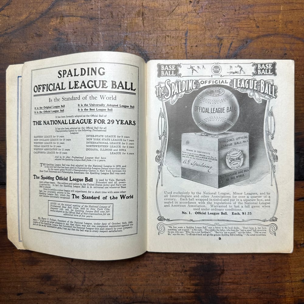 Image of 1906 Spalding Spring/Summer Catalog